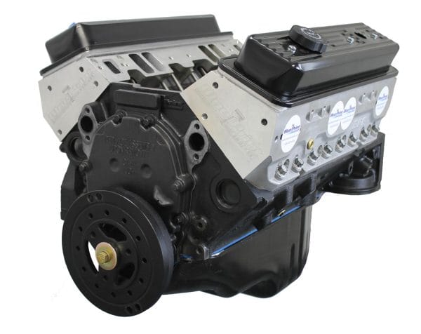 Blueprint Engines Gm 383 C.I.D. 375 Hp Stroker Base Long Block Crate Engines With Aluminum Heads Bp38350Ct1