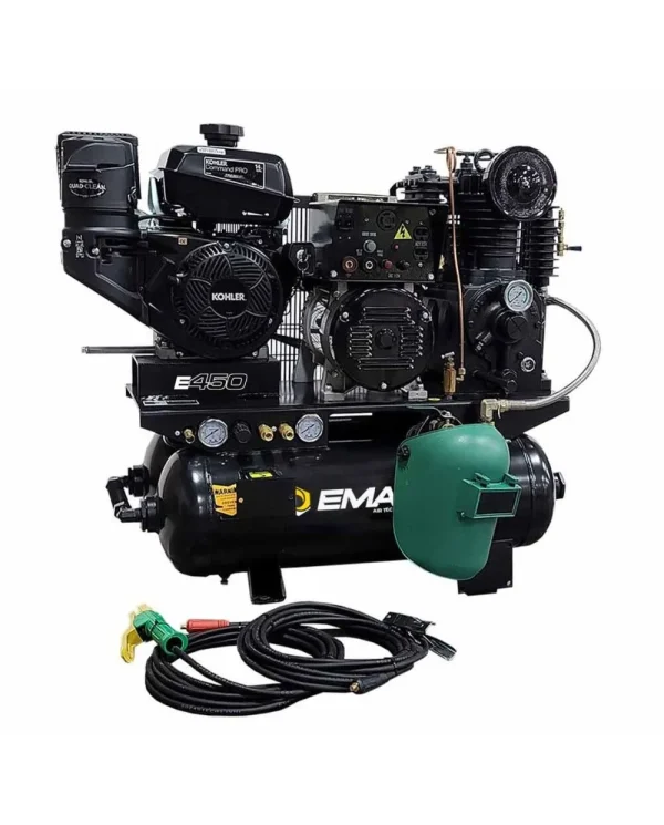EMAX 20 Gallon 14HP Kohler Engine Gasoline Powered Air Compressor
