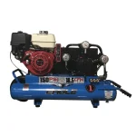 Eagle Compressor Air Compressor 10 Gallon Portable Gas Wheel Barrow