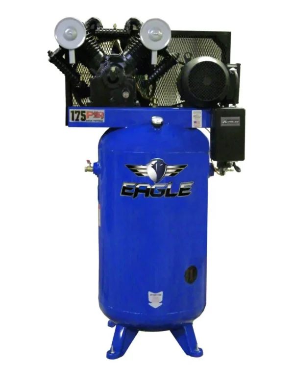 Eagle Compressor Air Compressor 7.5hp 2 Stage With Mag Starter