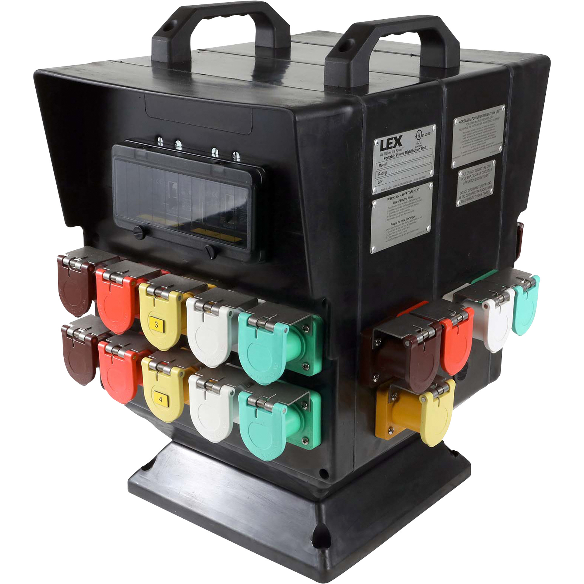 Generac Portable Power Distribution Box — 400 Amps, 600 Volts, 3-Phase