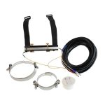 GE Panametrics CF [CF-LP-2EM-40HM-6] – Liquid Clamp-on Ultrasonic Transducer for Small Pipes, 4 MHz, 25 ft (8 m) Cable
